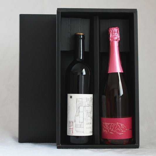ワイン 2本セット 白・泡 飲み比べ ギフト箱付 - 煌〈KIRAMEKI〉