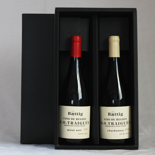 ワイン 2本セット 赤・白 飲み比べ ギフト箱付 - 華〈HANA〉