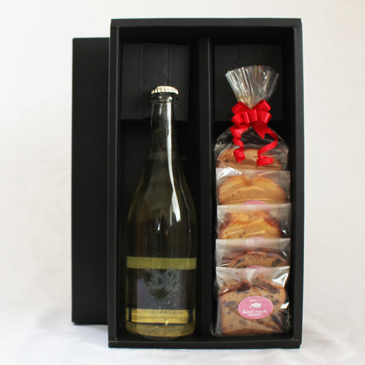 パウンドケーキセット〈泡〉-マロワインズ ペットナット ブラン 2024 750ml