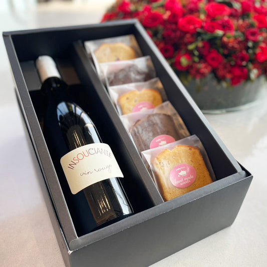 ナチュラルワイン(赤)&パウンドケーキセット