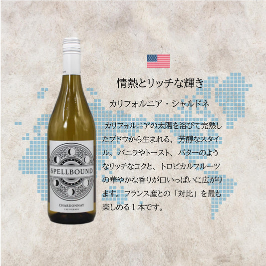 [お得なセット]世界のシャルドネ巡り｜品種別ワイン 飲み比べセット