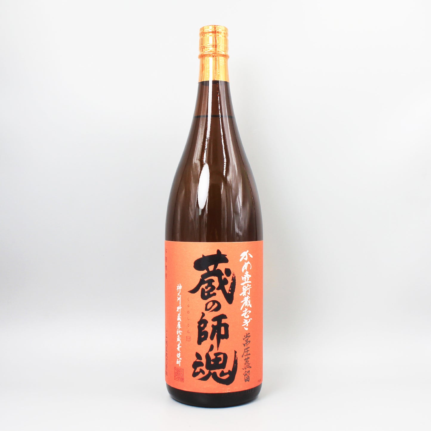 [麦焼酎] 小正醸造 かめ壺貯蔵 蔵の師魂 25度 1800ml