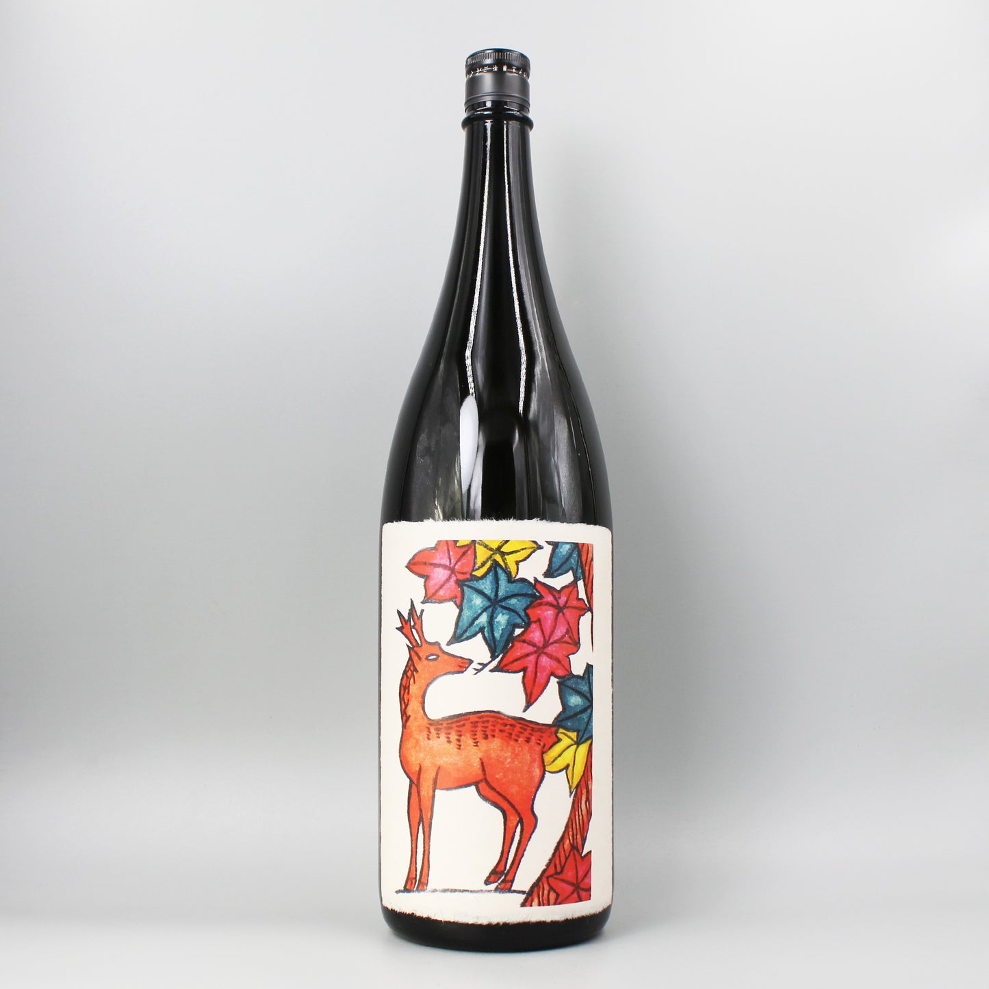 [麦焼酎] 奈良春日山酒造 花札焼酎 紅葉に鹿 25ﾟ 麦 1800ｍl