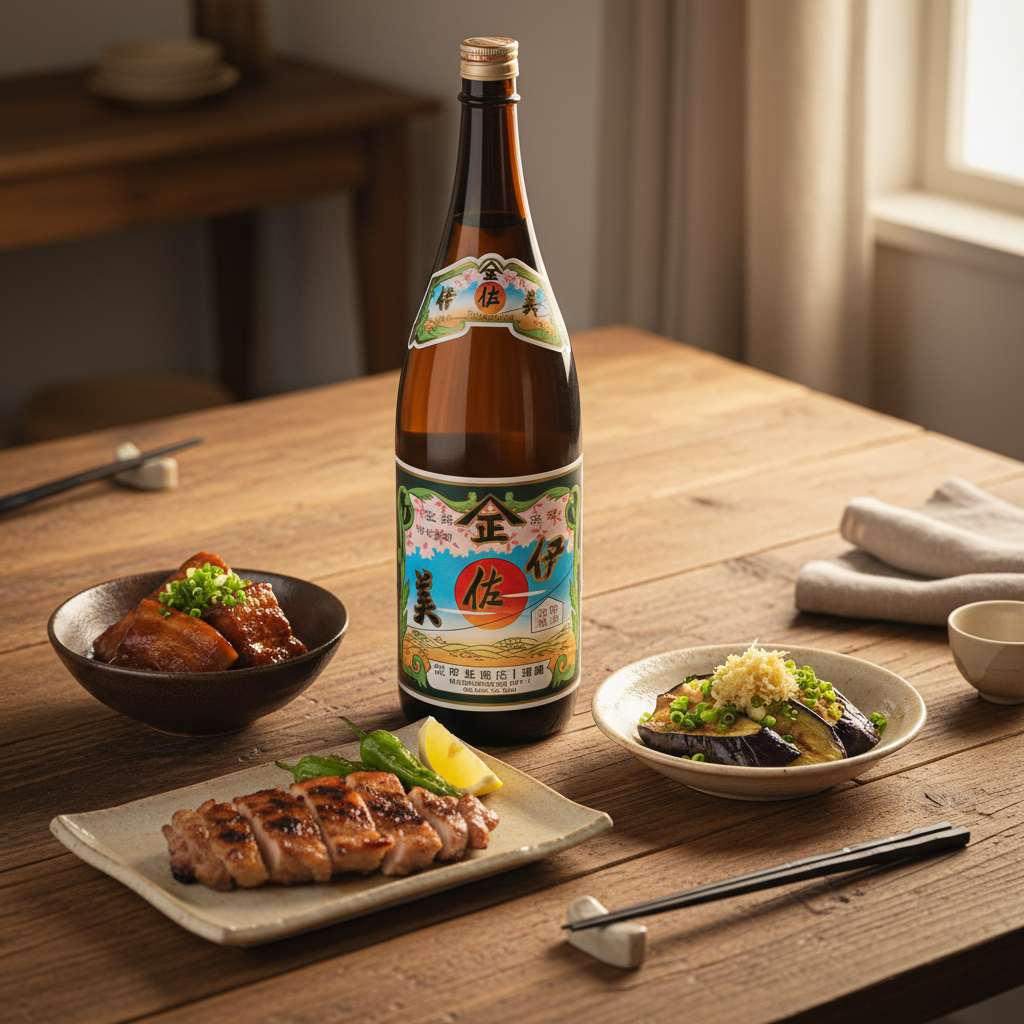 [芋焼酎]甲斐商店 伊佐美 25° 1800ml