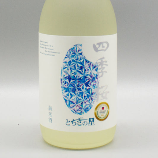 [日本酒]宇都宮酒造 四季桜 とちぎの星 純米酒 720ml