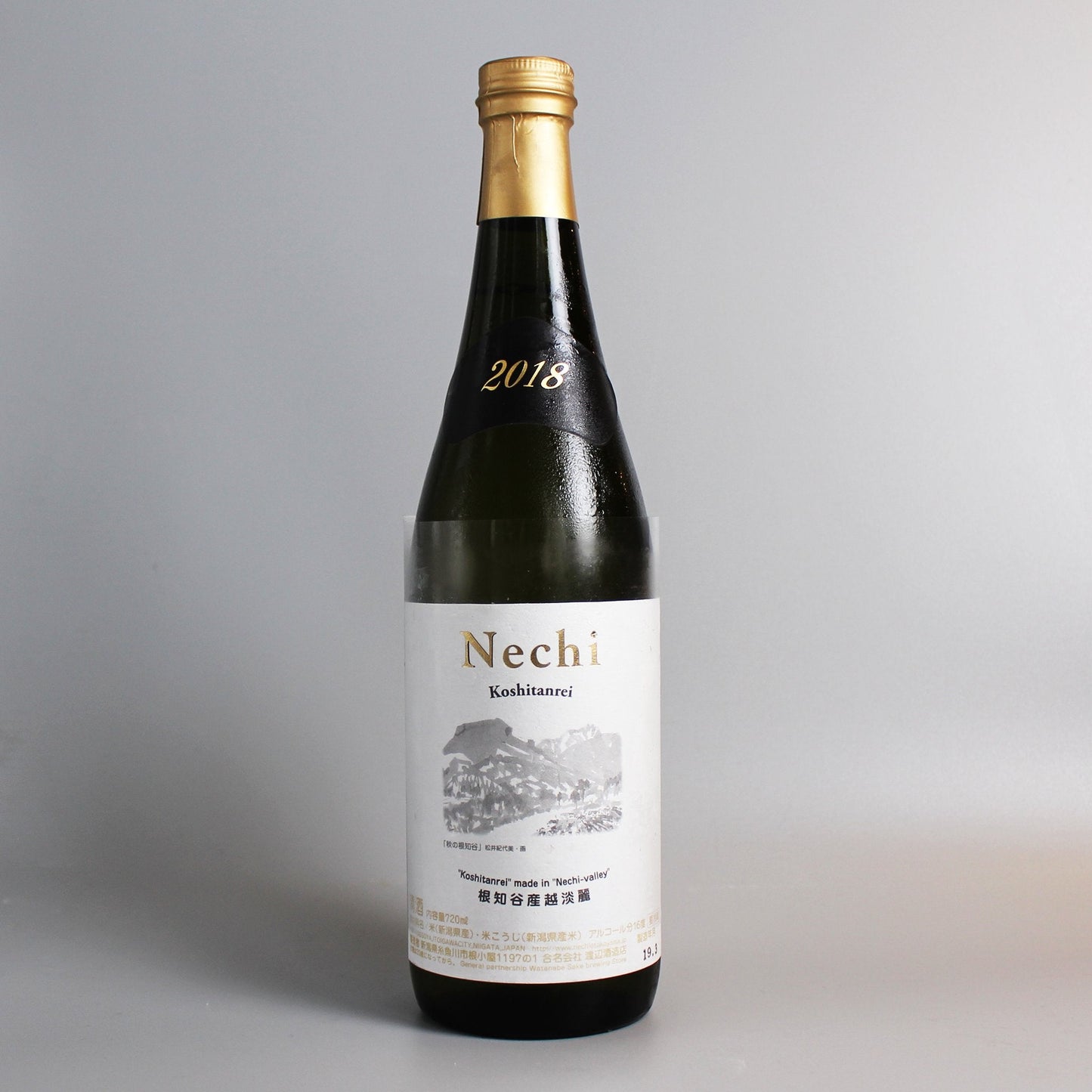 [日本酒]  渡辺酒造店 nechi 越淡麗 18 720ml