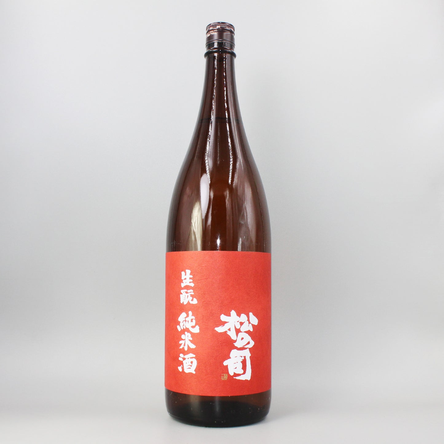 [日本酒] 松瀬酒造 松の司 生もと純米酒 1.8L