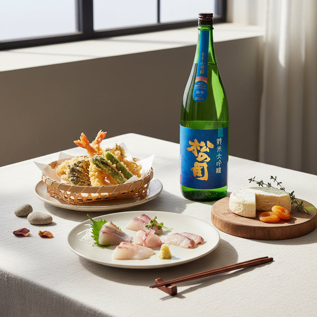 [日本酒] 松瀬酒造 松の司 純米吟醸 竜王産山田錦 山中 720ml