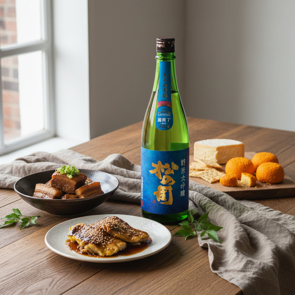 日本酒] 松瀬酒造 松の司 純米吟醸 竜王産山田錦 駕輿丁 720ml