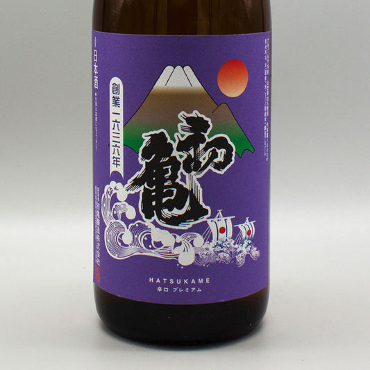 [日本酒]初亀醸造 初亀 プレミアム 1800ml