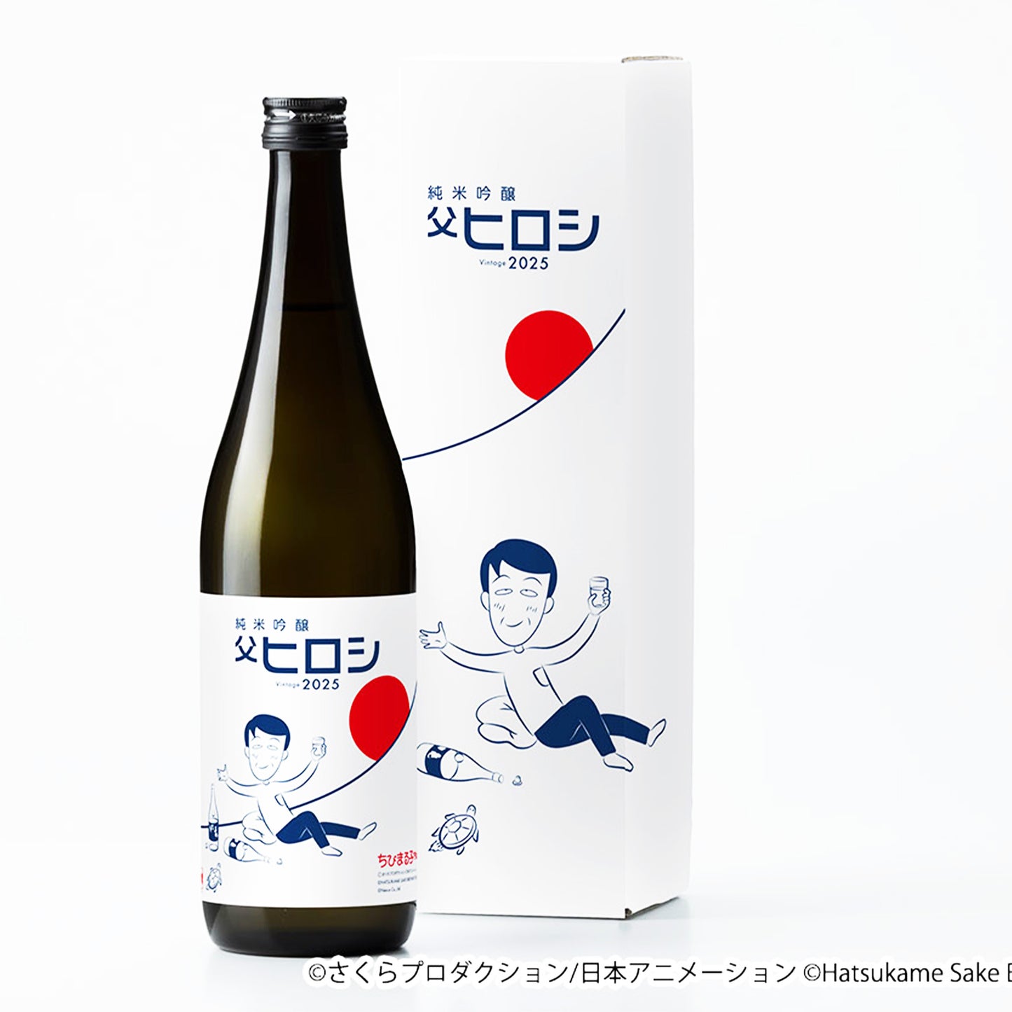 [日本酒] 初亀醸造 ちびまる子ちゃんコラボ日本酒 純米吟醸 父ヒロシ 2025  720ml