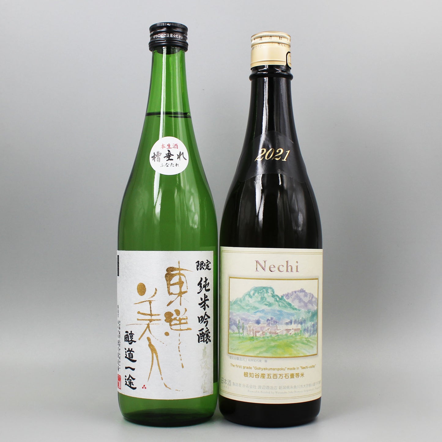 名門ペア｜東洋美人 直汲み生 × nechi 五百万石2021 飲み比べ日本酒セット