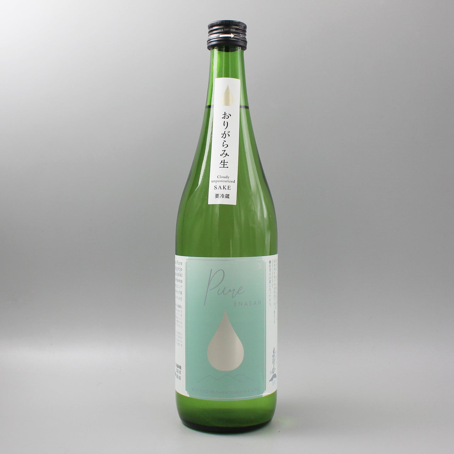 [日本酒]はざま酒造 恵那山 Pure 純米大吟醸 おりがらみ生 720ml