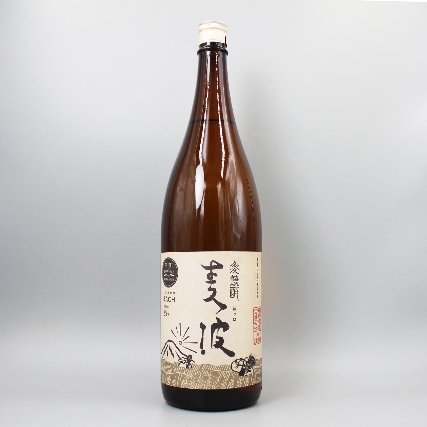 [麦焼酎]藤居醸造 麦波 1800ml