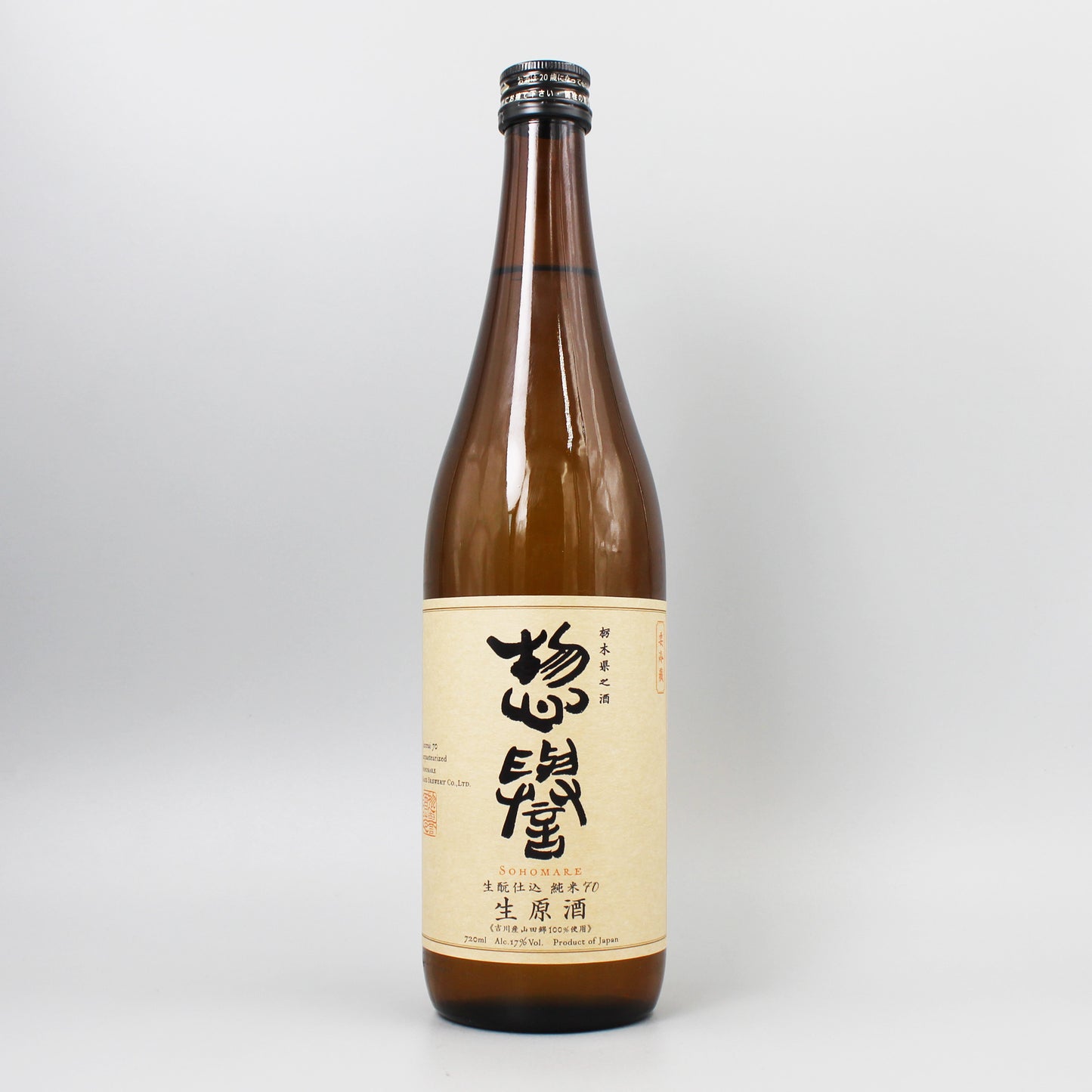 [日本酒] 惣誉酒造 惣誉 生もと仕込 純米70 生原酒 720ml