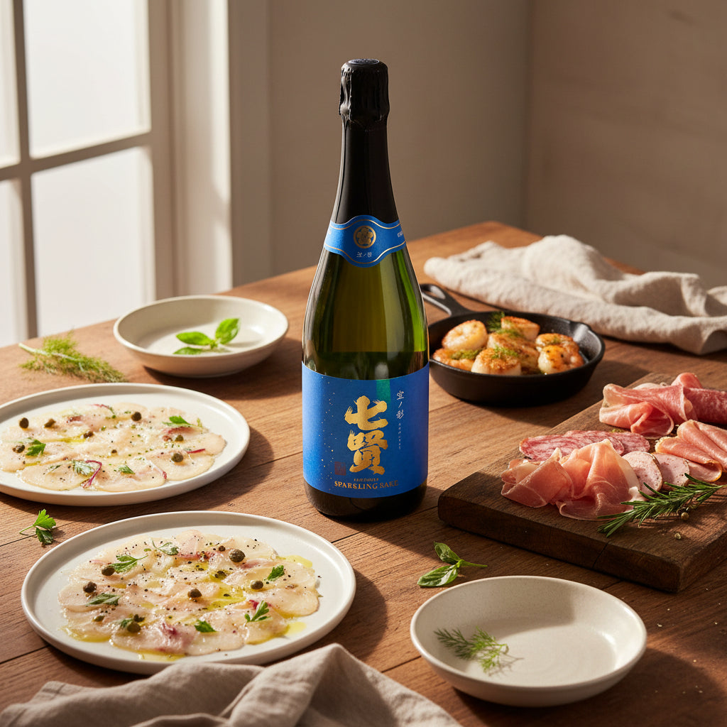 日本酒] 山梨銘醸 七賢 スパークリング 空ノ彩 720ml – ナチュラル