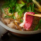 【大阪 藤乃】河内鴨のお鍋×松の司 純米大吟醸 AZOLLA35のスペシャルマリアージュセット