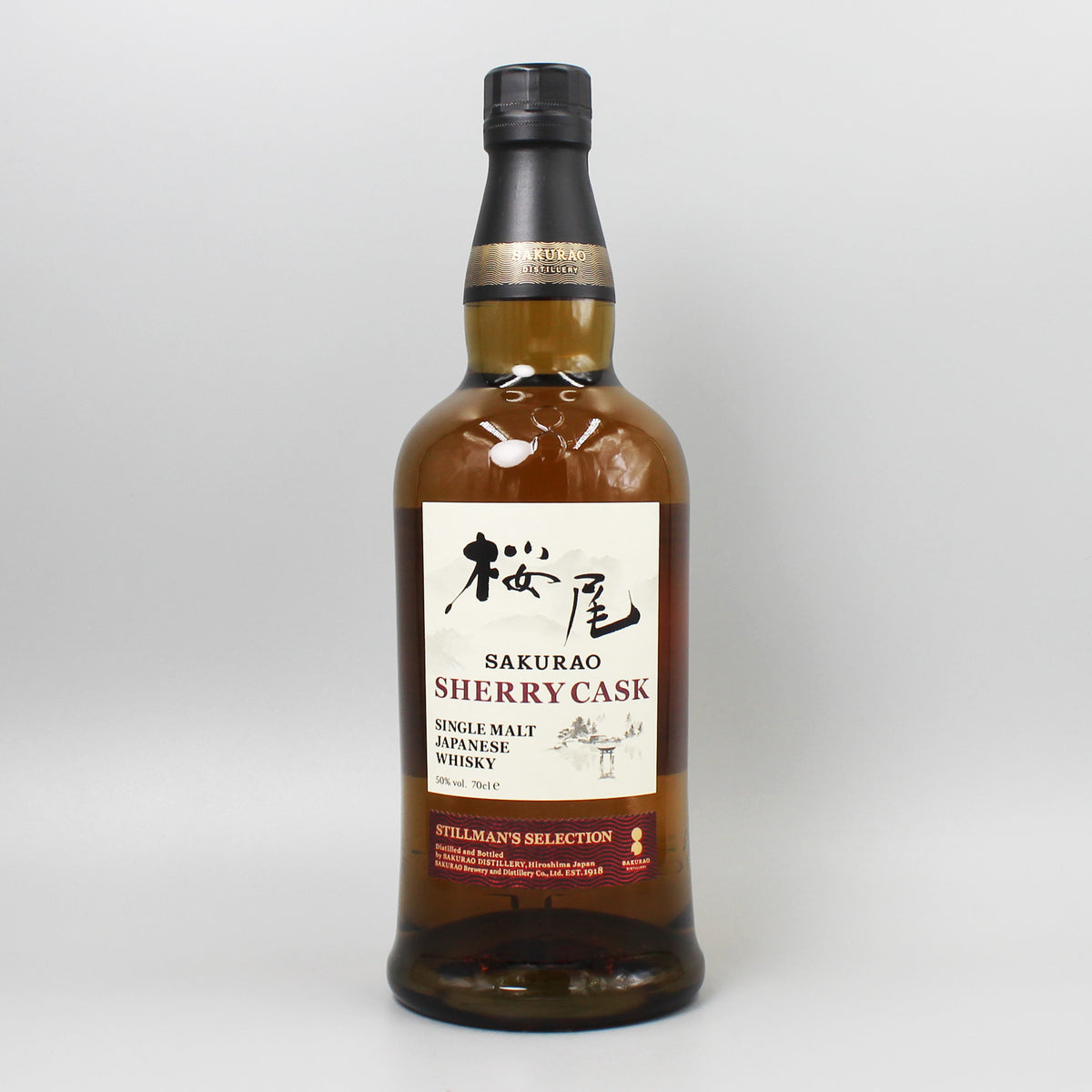 [ウイスキー]サクラオブルワリーアンドディスティラリー シングルモルトジャパニーズウイスキー 桜尾シェリーカスク  700ml