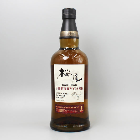 [ウイスキー]サクラオブルワリーアンドディスティラリー シングルモルトジャパニーズウイスキー 桜尾シェリーカスク  700ml