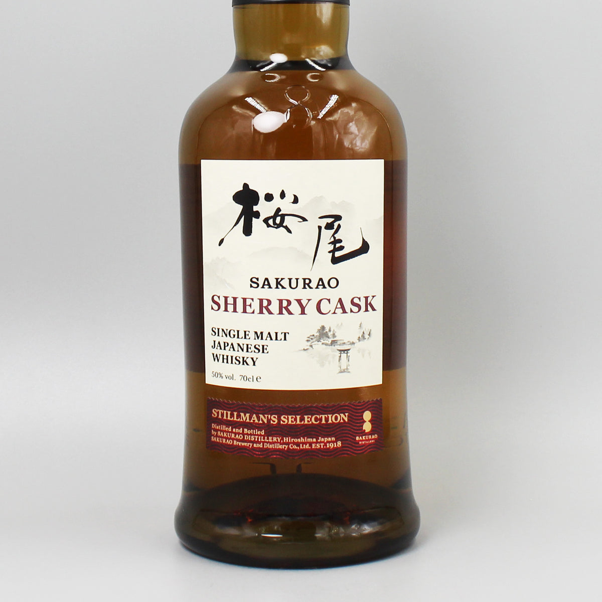 [ウイスキー]サクラオブルワリーアンドディスティラリー シングルモルトジャパニーズウイスキー 桜尾シェリーカスク  700ml