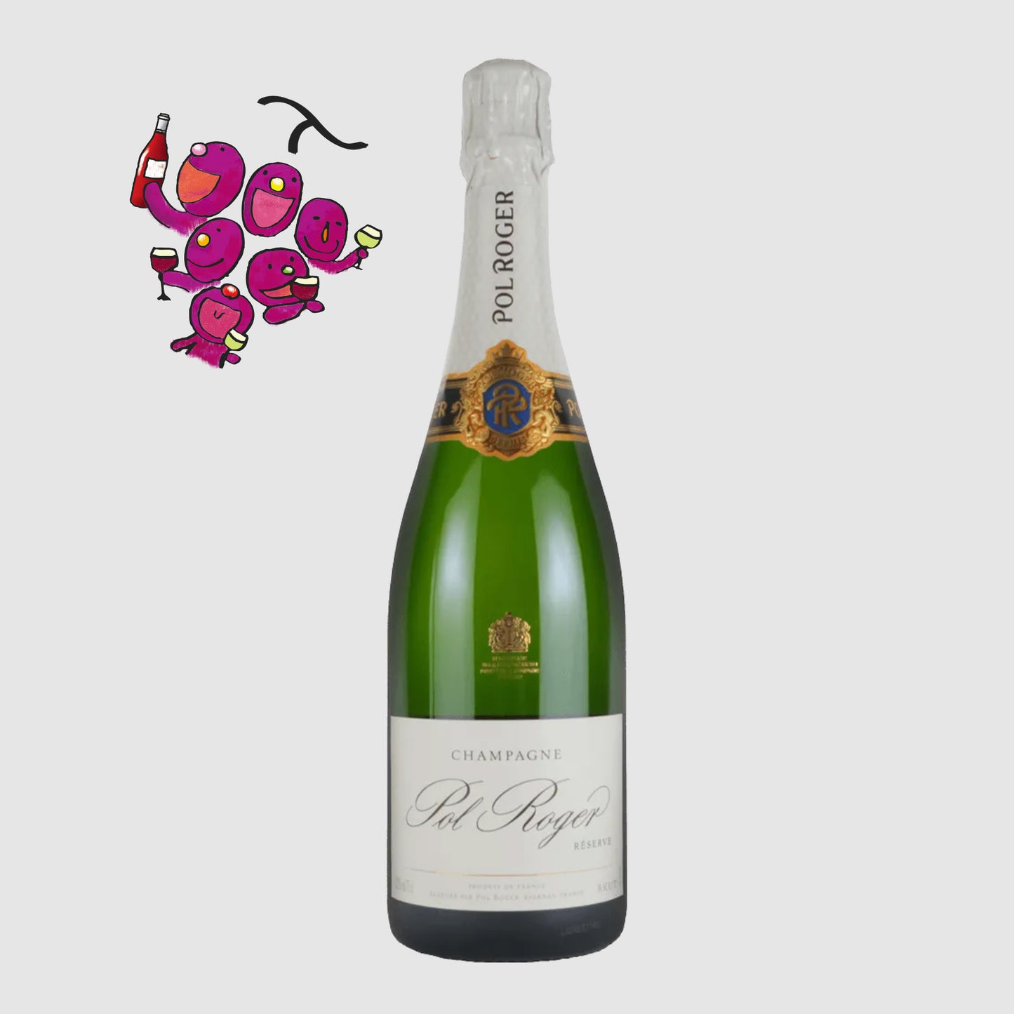 [フランスワイン]ポル・ロジェ ブリュット・レゼルヴ 泡 750ml