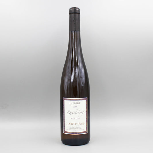 [フランスワイン]マルク テンペ ピノ･グリ ライムルスベルグ 2018 白 750ml