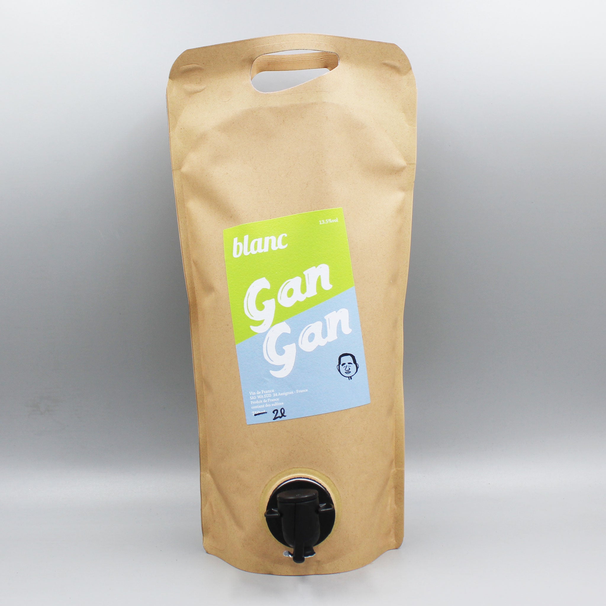 フランスワイン]ワ シュッド ガンガン ブラン 2023 白 2L – ナチュラル