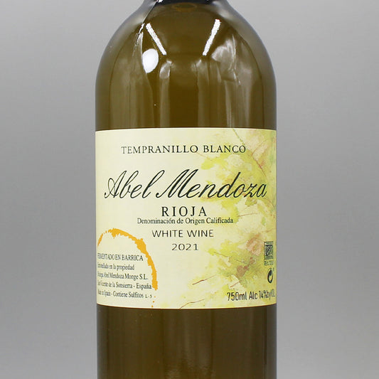 [スペインワイン]アベル メンドーサ テンプラニーリョ ブランコ 2022 白 750ml