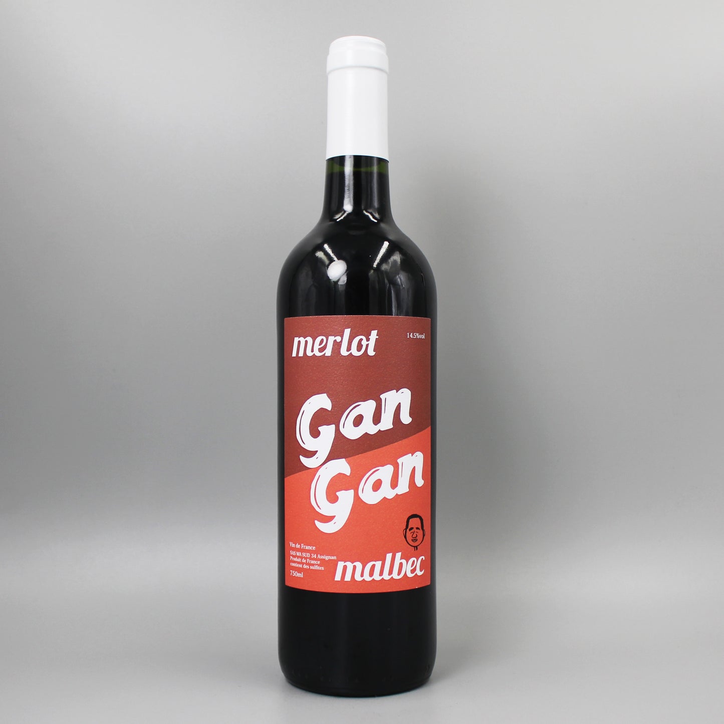 [フランスワイン]ワ シュッド ガンガン メルロー マルベック 2023 赤 750ml