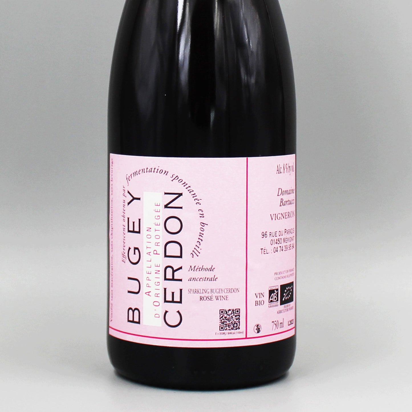 [フランスワイン]バルトゥッチ ビュジェ セルドン メトード アンセストラル 2023 ロゼ泡 750ml