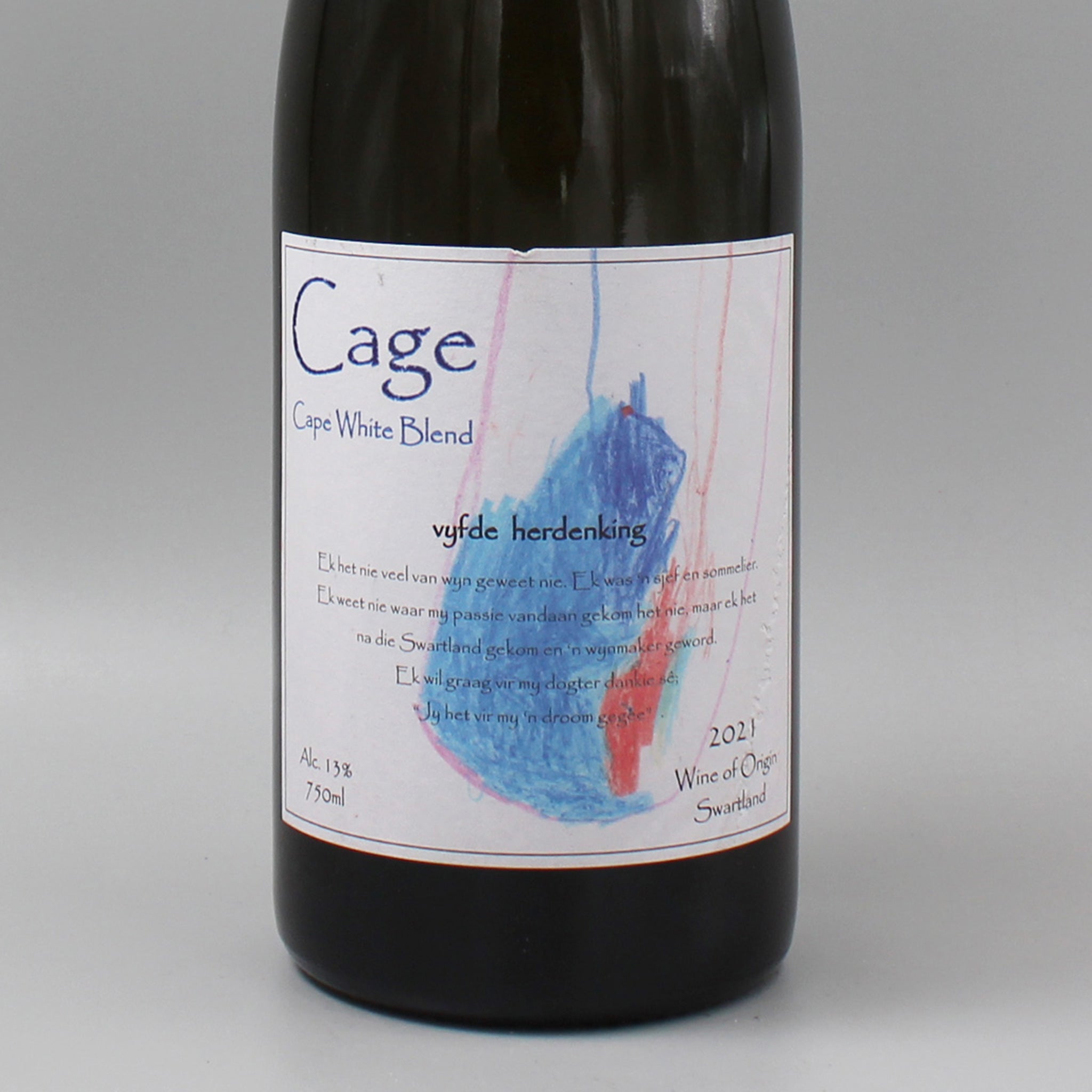 南アフリカワイン] ケイジワイン ケープ ホワイト ブレンド 2021 白