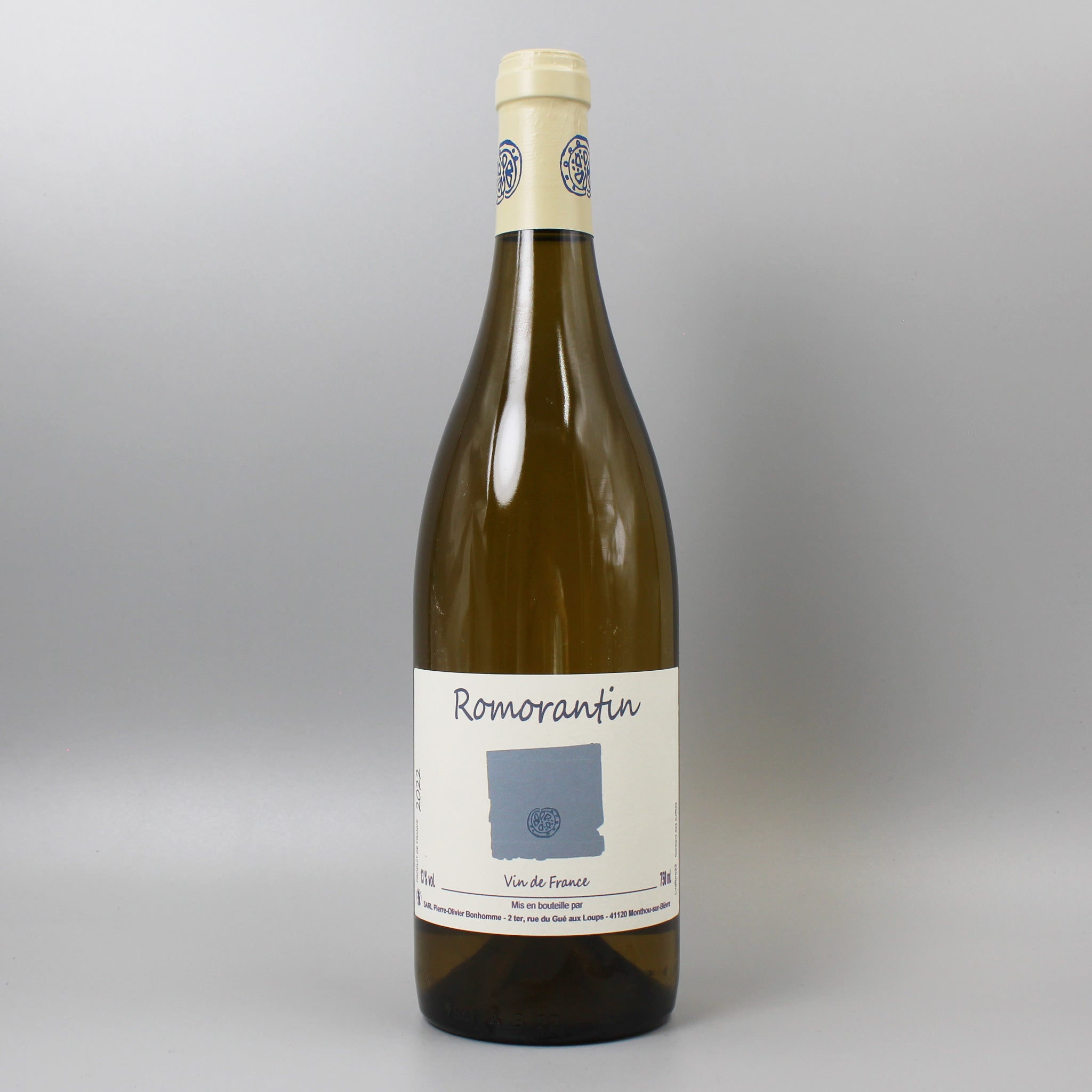 フランスワイン]ピエール・オリヴィエ・ボノーム ロモランタン 2022 白