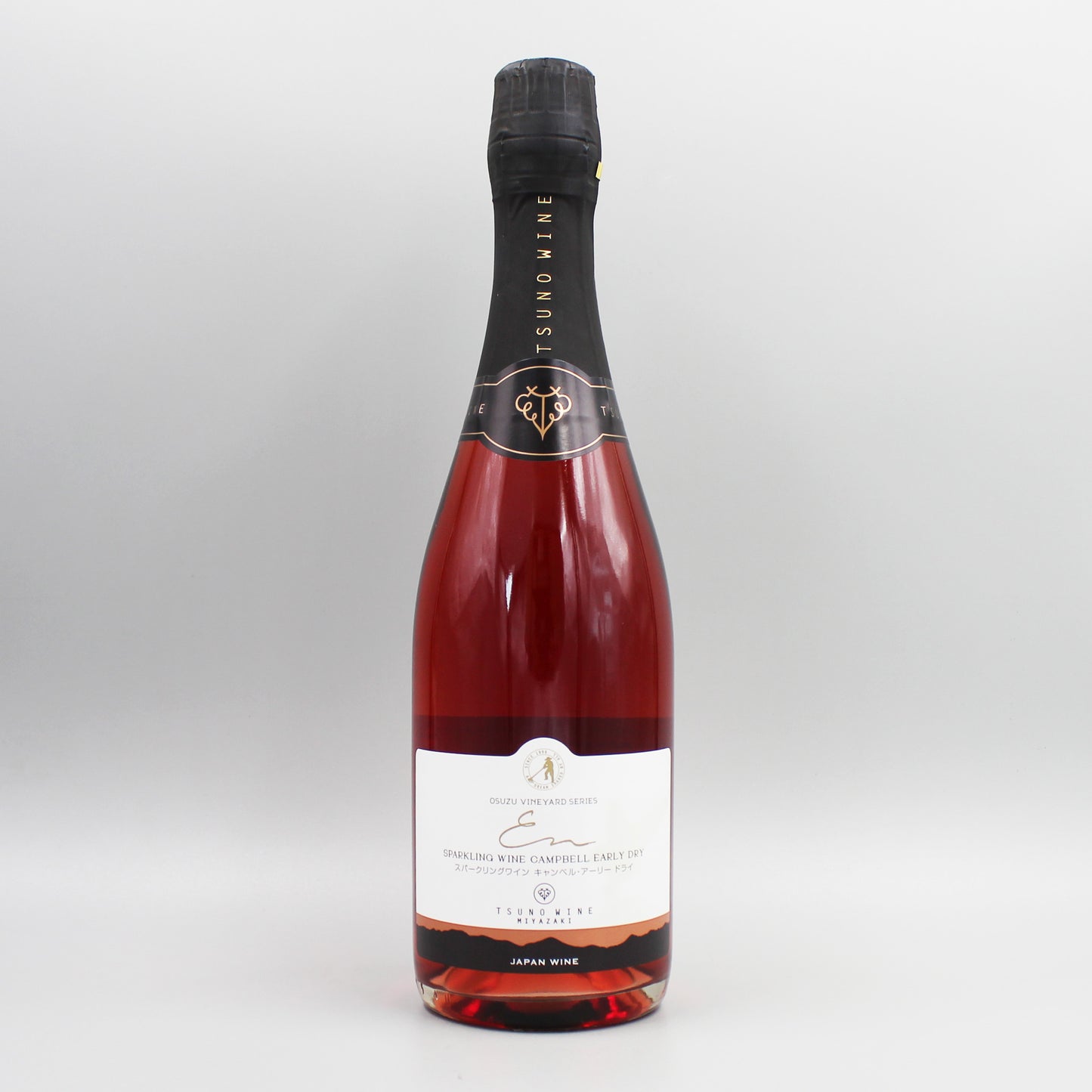 ［日本ワイン］都農ワイン キャンベル アーリー ドライ ロゼ泡 750ml