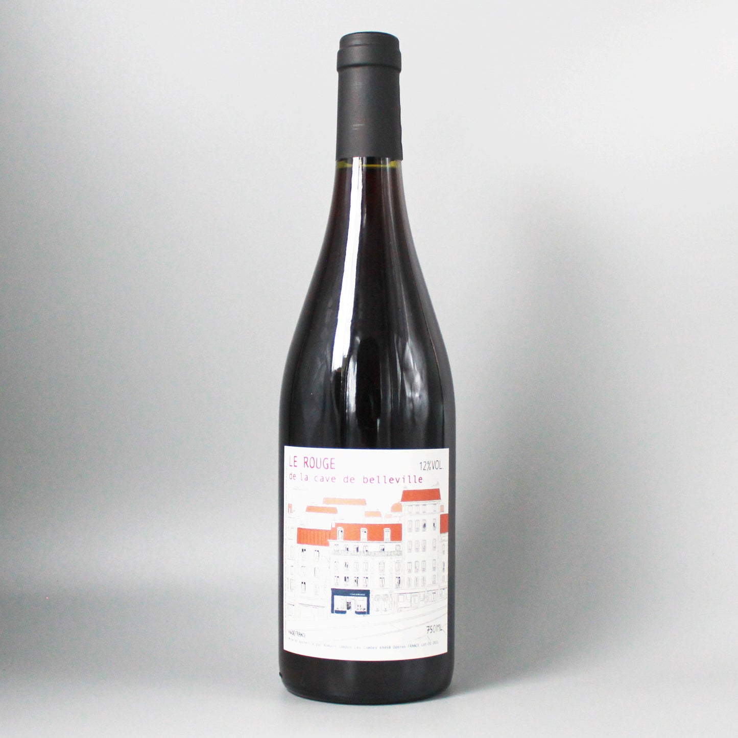 [フランスワイン]ラ カーヴ ド ベルヴィル ル ルージュ 2021 赤 750ml