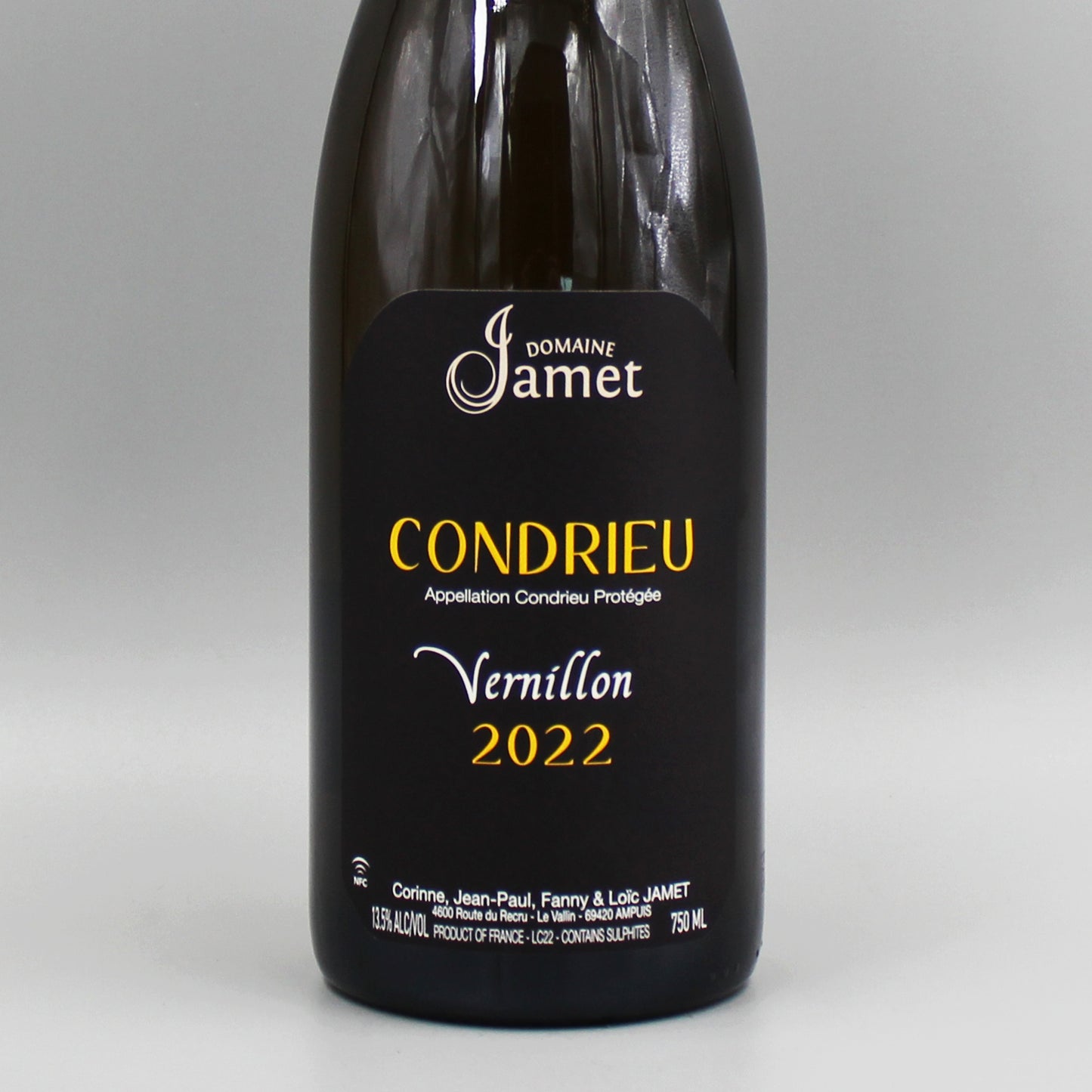 [フランスワイン]ジャメ コンドリュー ヴェルニヨン2022 白 750ml