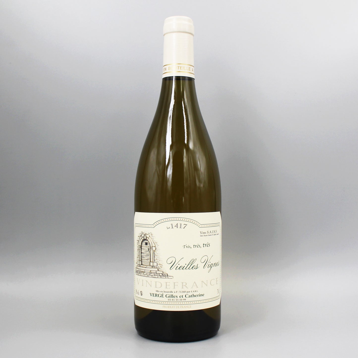 [フランスワイン]ジル エ カトリーヌ ヴェルジェ キュヴェ トレ ヴィエイユ ヴィーニュ1417 白 750ml