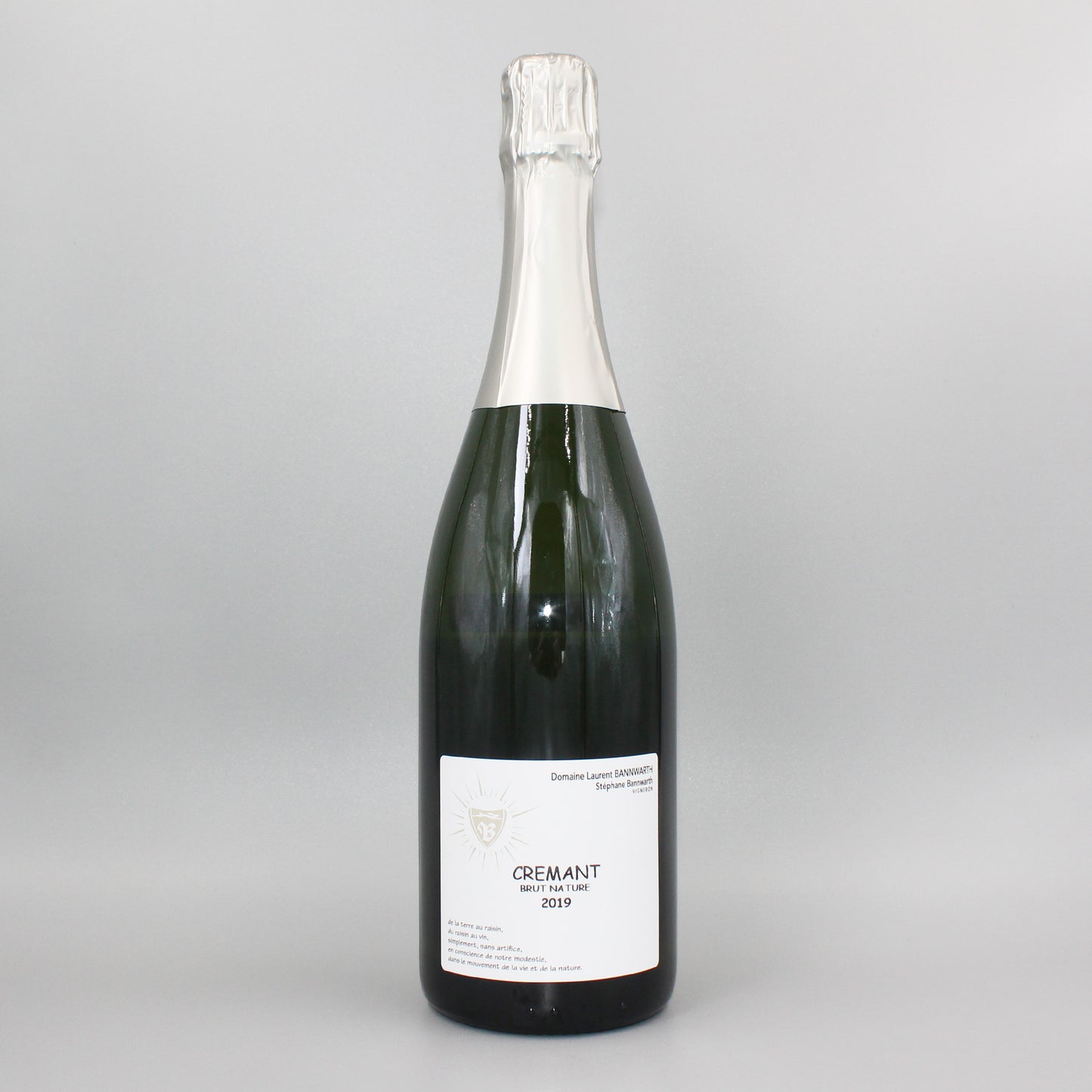 [フランスワイン]ローラン バーンワルト クレマン ダルザス ブリュット ナチュール ロット3 2019 白泡 750ml