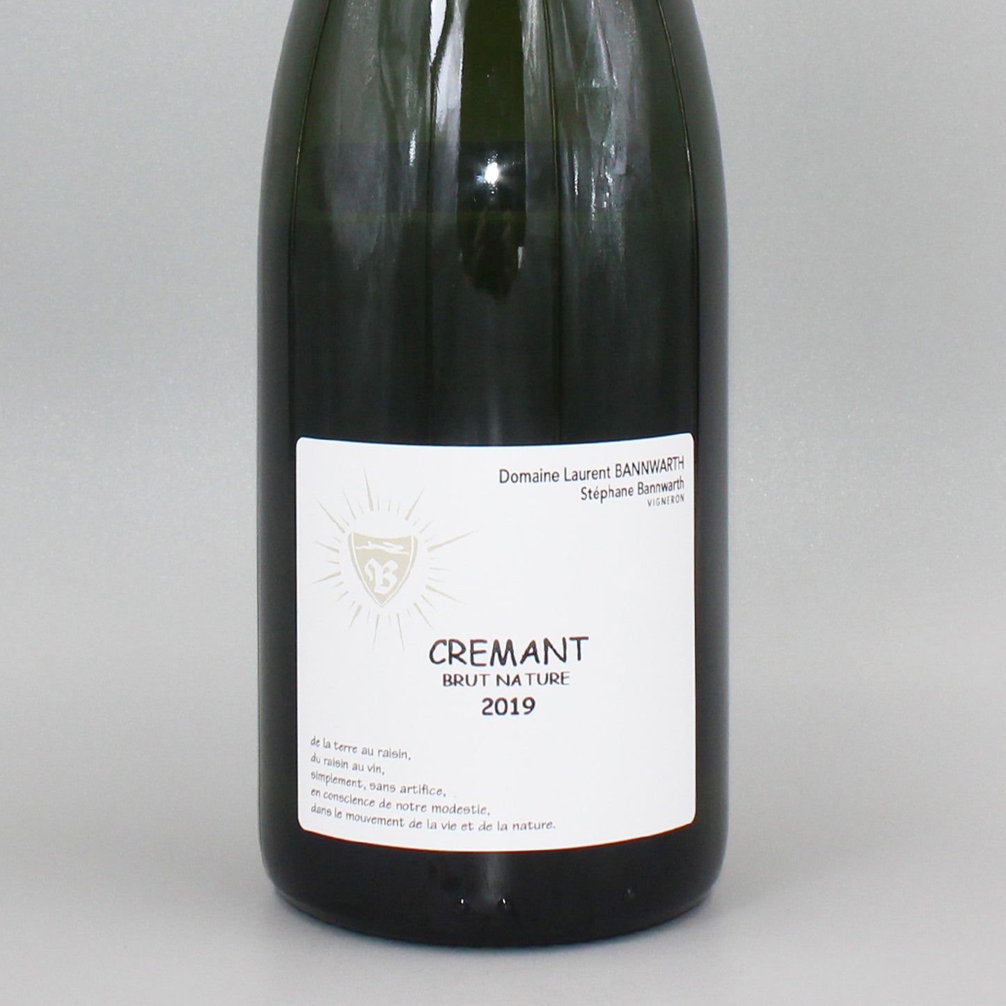 [フランスワイン]ローラン バーンワルト クレマン ダルザス ブリュット ナチュール ロット3 2019 白泡 750ml