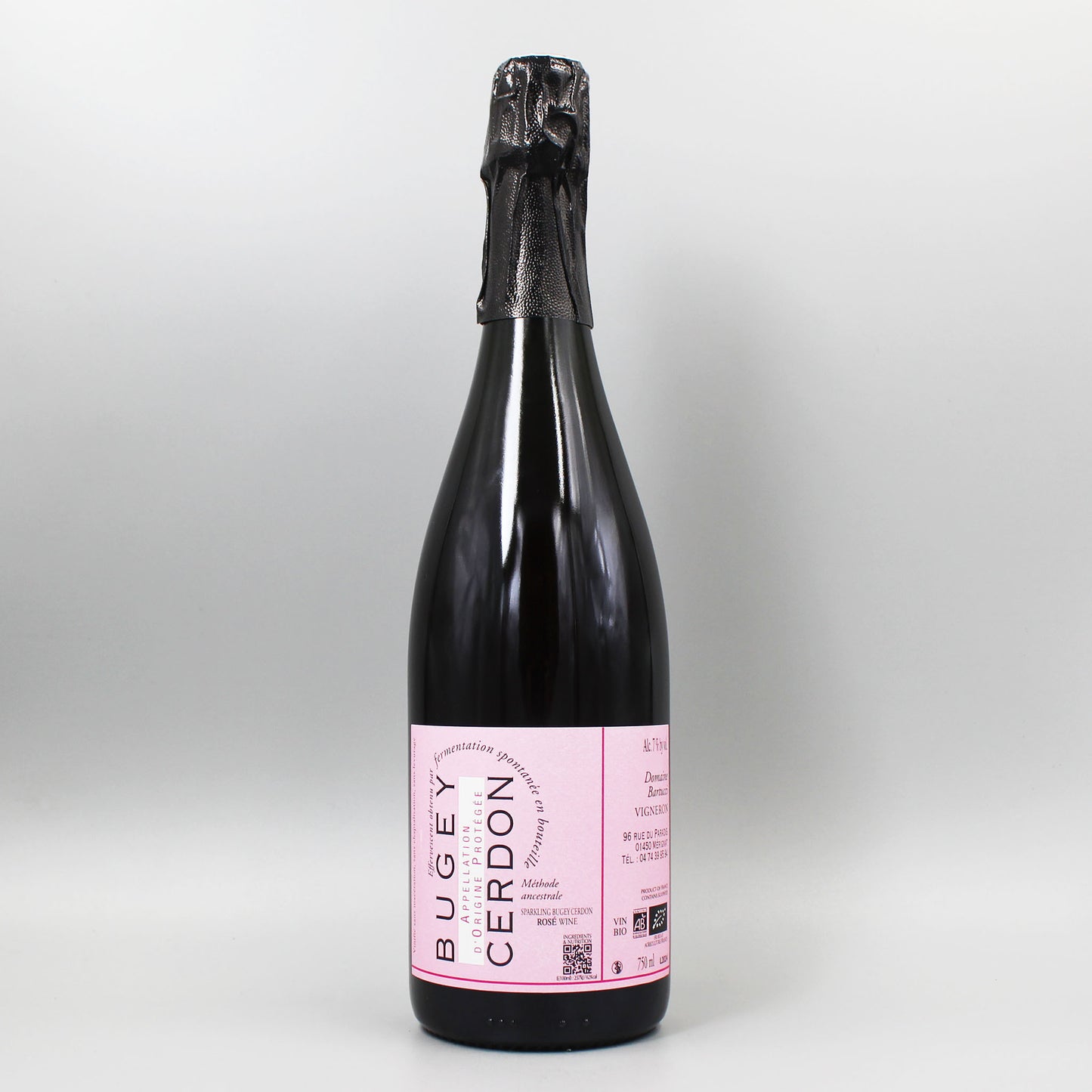 [フランスワイン]バルトゥッチ ビュジェ セルドン メトード アンセストラル 2024 ロゼ泡 750ml