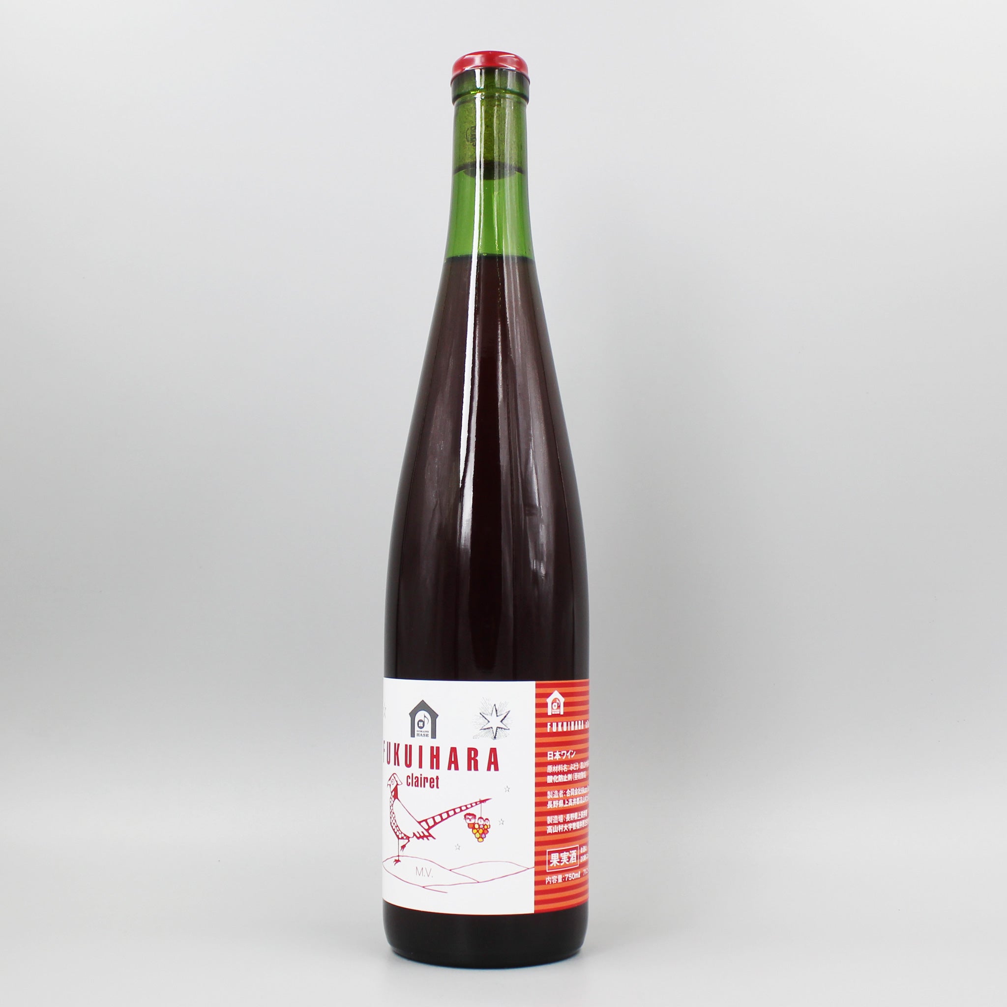 日本ワイン]ドメーヌ長谷 フクイハラ クレレ MV ロゼ 750ml