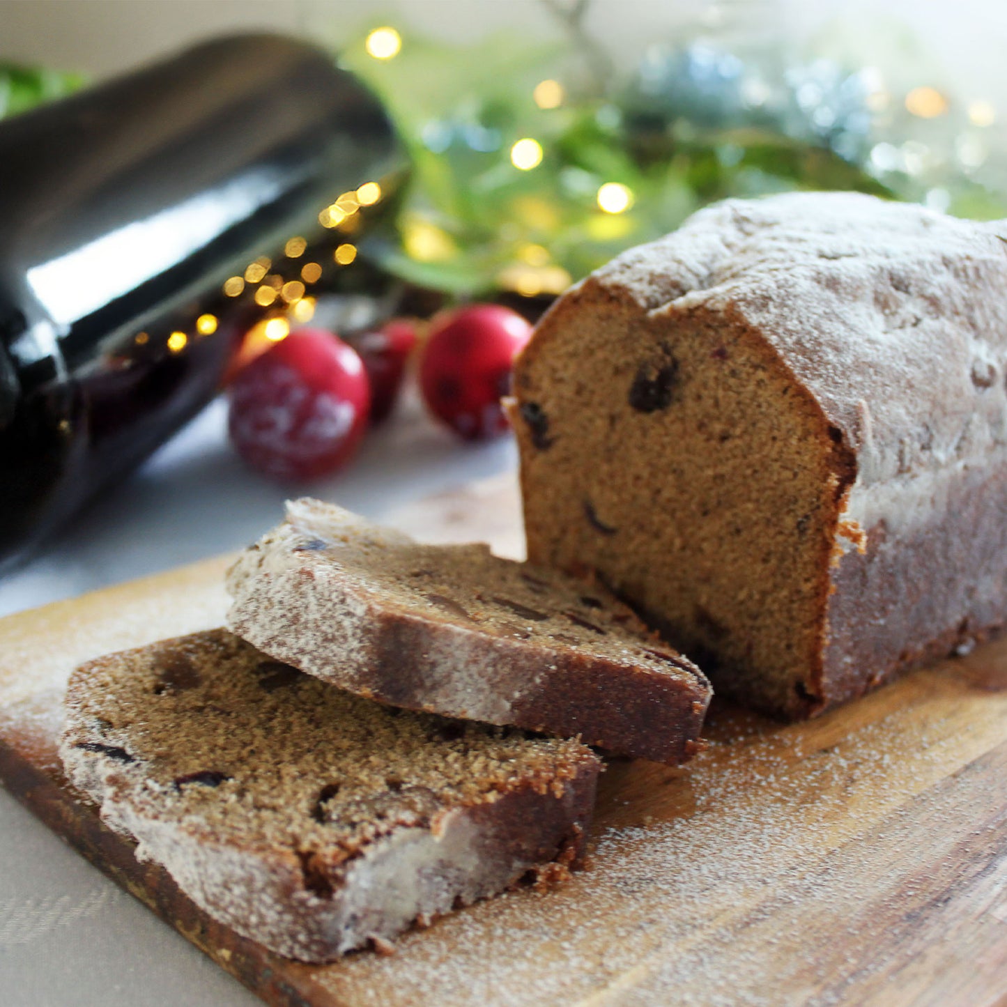 クリスマス限定｜スノーベッカー ドッペルシュトゥック シュペートブルグンダー 赤＆シュトーレン風パウンドケーキセット