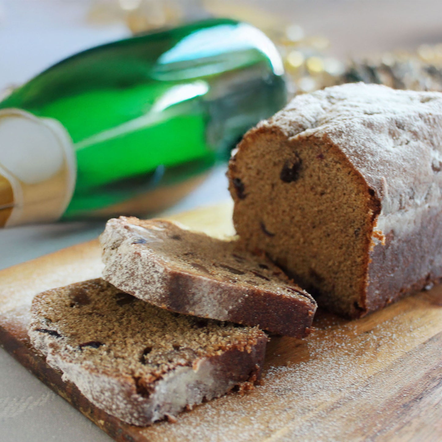 クリスマス限定｜スノーベッカー キュヴェサロメ ゼクトブリュット 泡＆シュトーレン風パウンドケーキセット