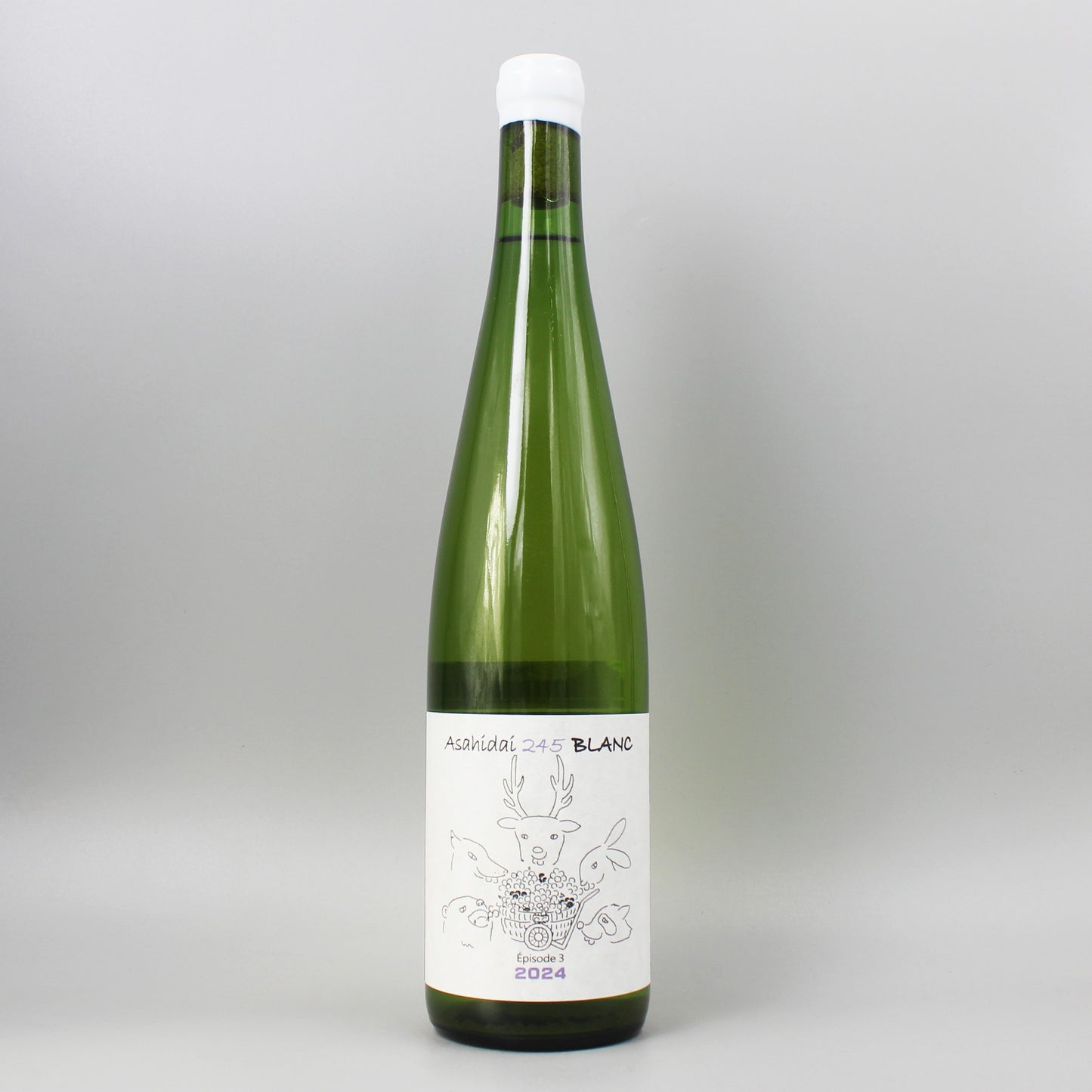 [日本ワイン]ナタリア　アサヒダイ 245 ブラン 24  白 750ml