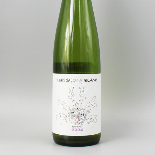 [日本ワイン]ナタリア　アサヒダイ 245 ブラン 24  白 750ml