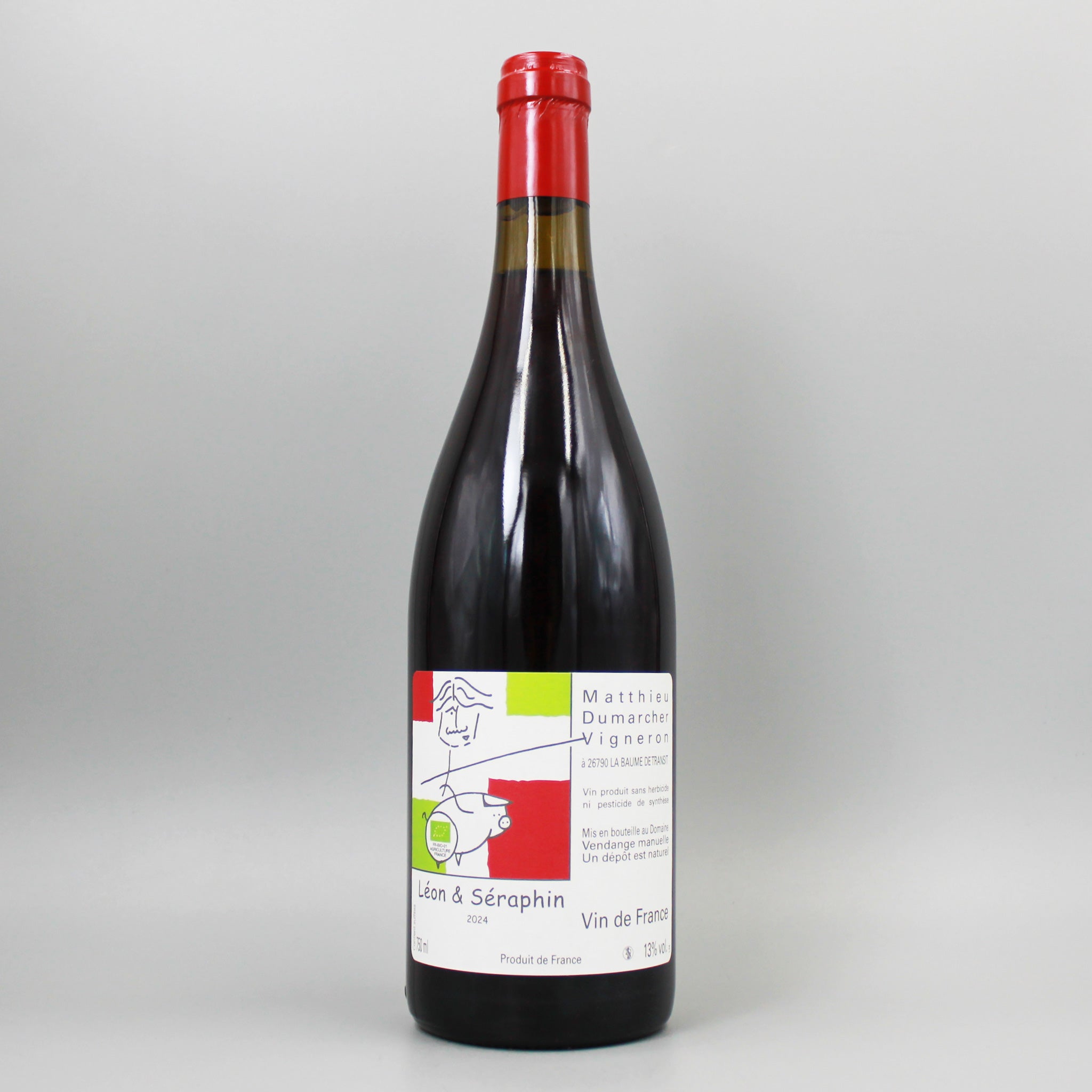 フランスワイン] マチュ・デュマルシェ レオン エ セラファン 2024 赤