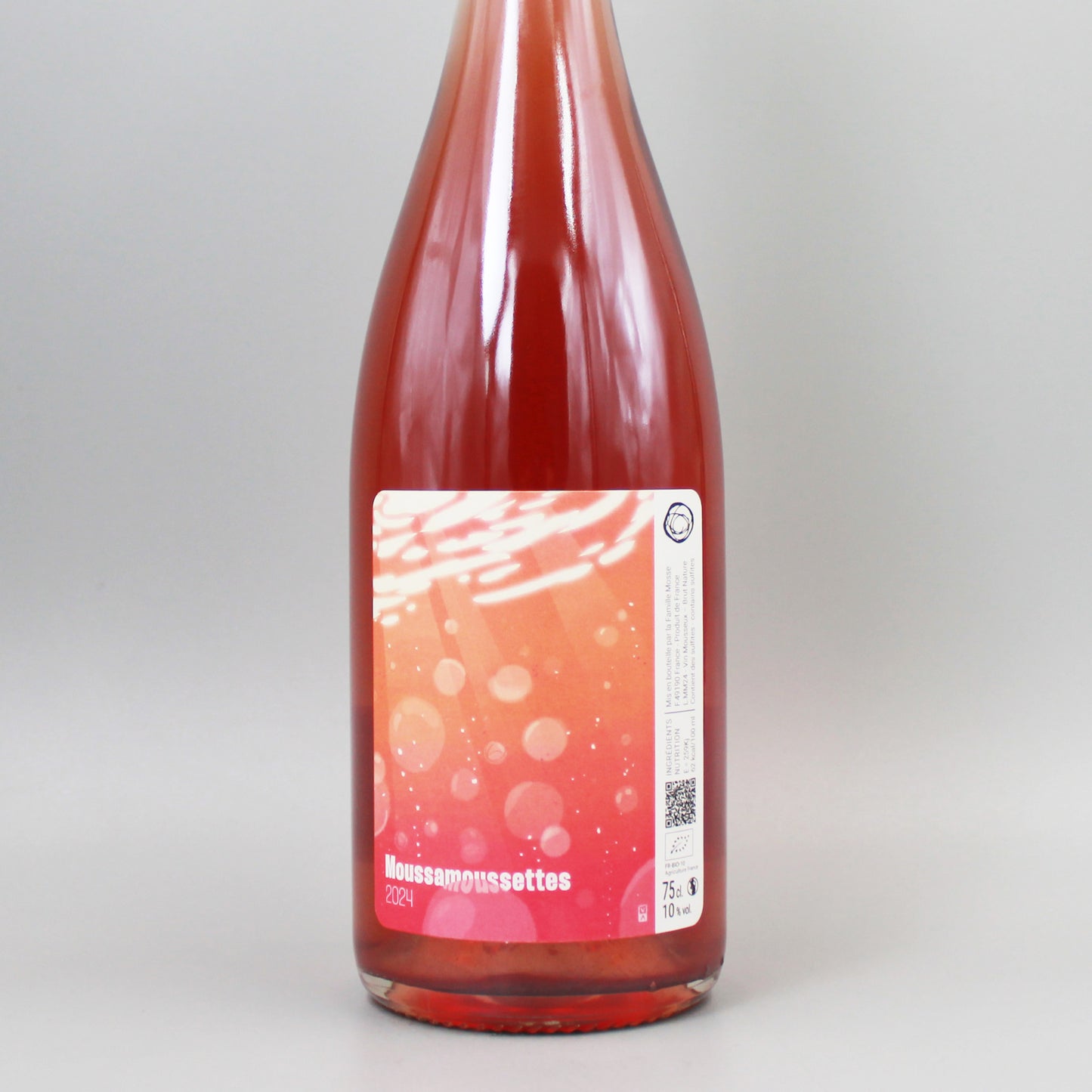 [フランスワイン]ドメーヌ モス ヴァン ムスー ムサムセット 2024 ロゼ泡 750ml