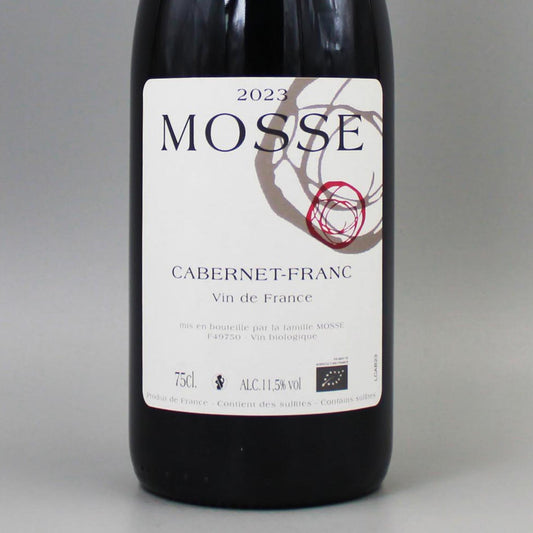 [フランスワイン]ドメーヌ モス カベルネ フラン 2023 赤 750ml