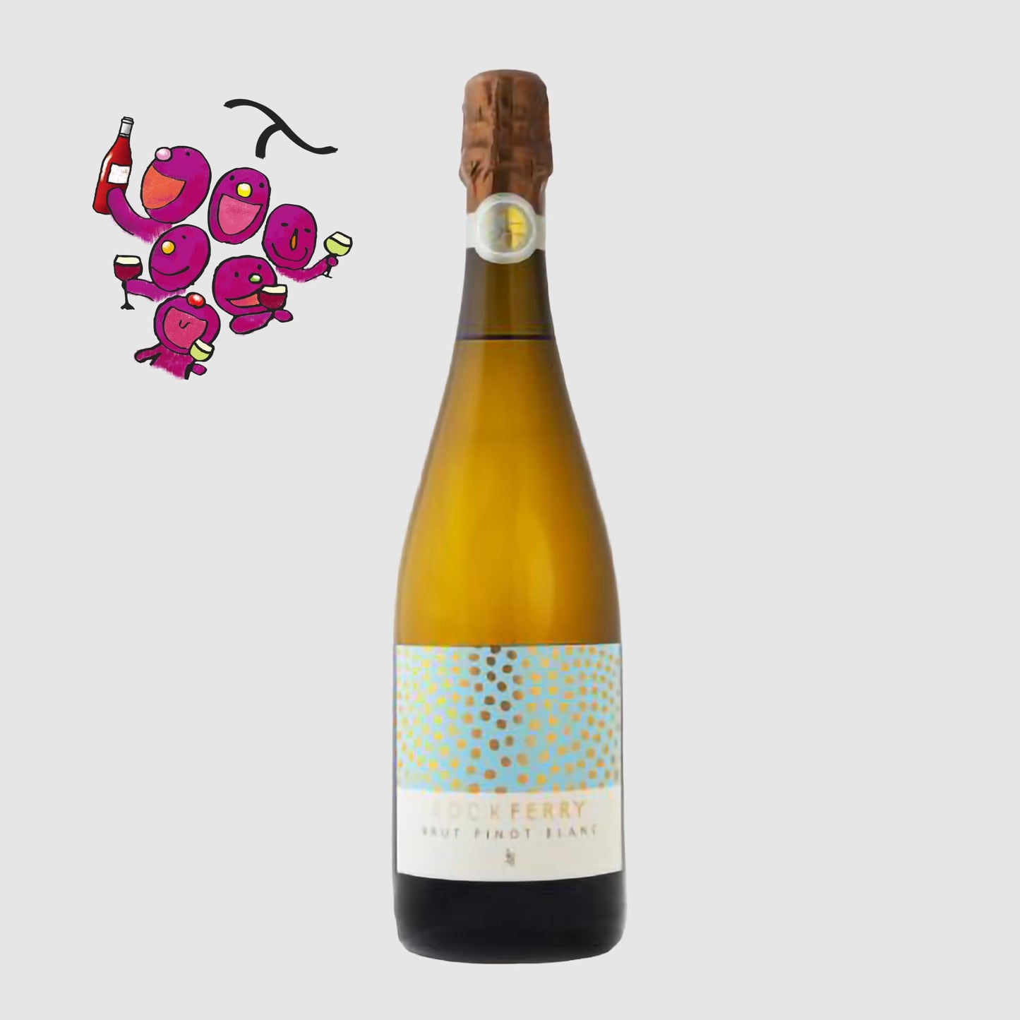[ニュージーランドワイン]ロック・フェリー ブリュット ピノ・ブラン 2022 泡 750ml