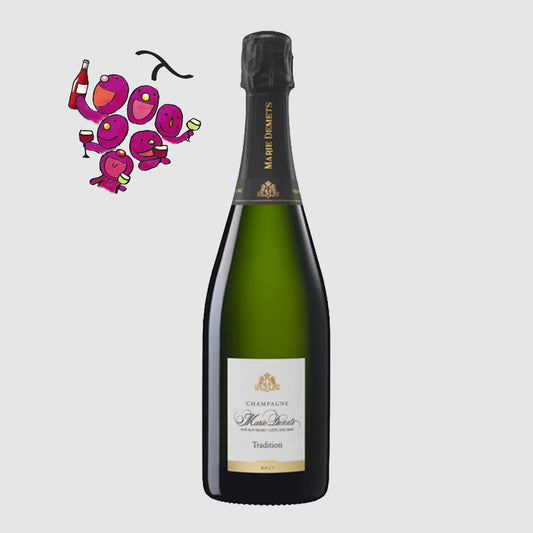 [フランスワイン]マリー ドゥメ シャンパーニュ トラディション NV 泡 750ml