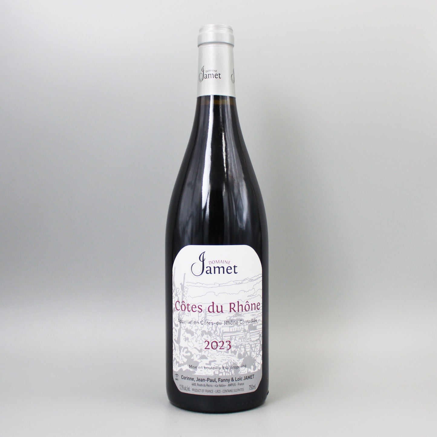 [フランスワイン]ジャメ コート デュローヌ ルージュ 2023 赤 750ml